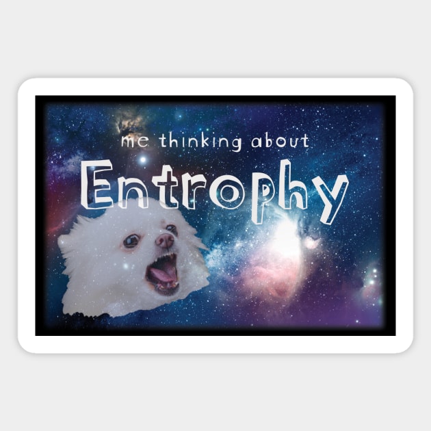 Me Thinking about Entrophy Magnet by LovableDuck